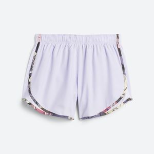 NWT- Nike Tempo Performance Athletic Shorts - Lilac with Floral Trim - Small